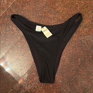 Aerie Black Bikini Bottom